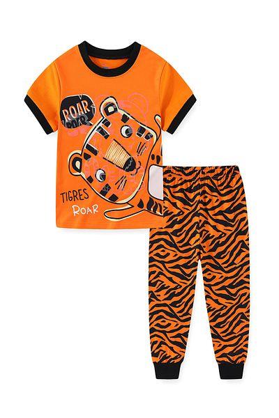 Babyqlo Roaring Tiger Jungle Adventure Set Pajama Set