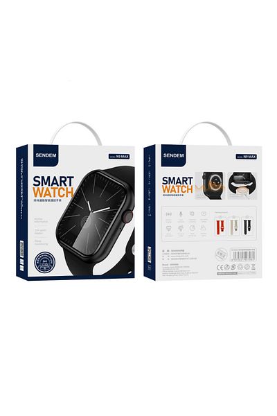 SENDEM N9 Max Fashion Smartwatch Black
