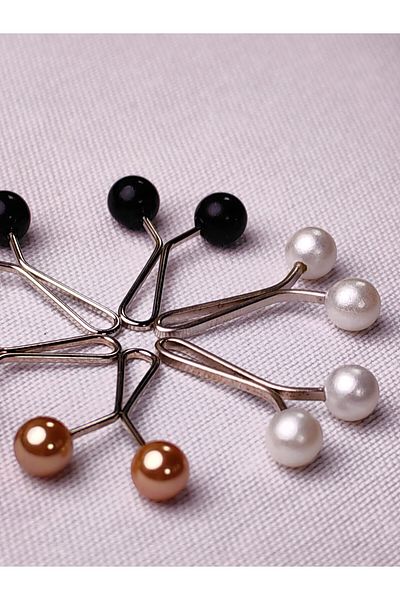 mim eşarp 6 Pack Shawl and Scarf Clips – Non-Slip Metal Clasp
