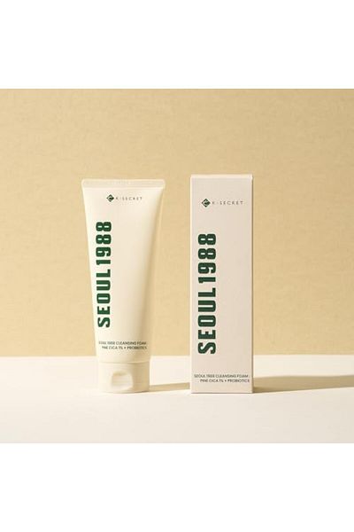 KSECRET Seoul 1988 Cleansing Foam, Pine Cica 1% + Probiotics, 150ml