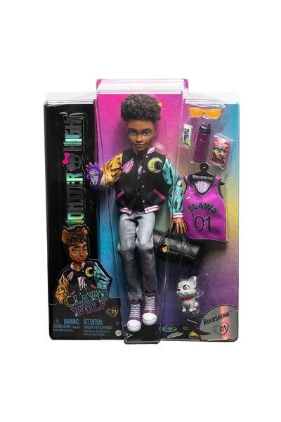 mattel Monter Hıgh Acayıp Havalı Arkadaşlar Clanwd Wolf HNF65