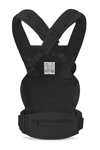 Ergobaby Omni Deluxe %100 Pamuklu (onyx black) , 4 farklı taşıma pozisyonlu ergonomik kanguru