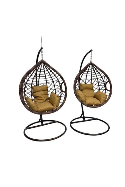 DECORA Stylish and modern swing chair set