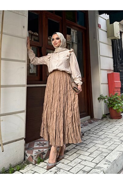 Enfa Tesettür Kraş Etek