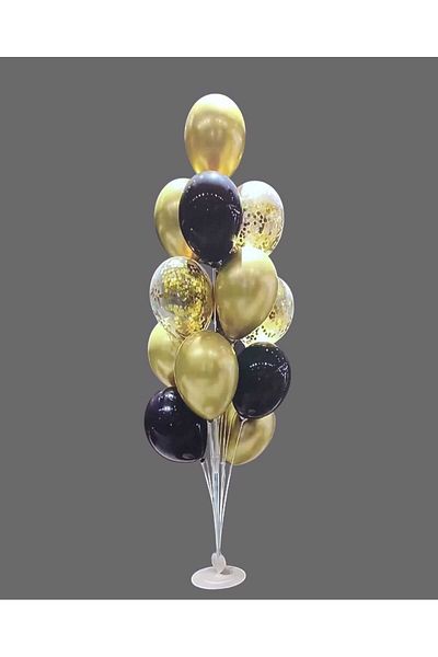 Party and Story Balloon holder measuring 110cm*20cm with a set of 12 pieces of 12-inch balloons