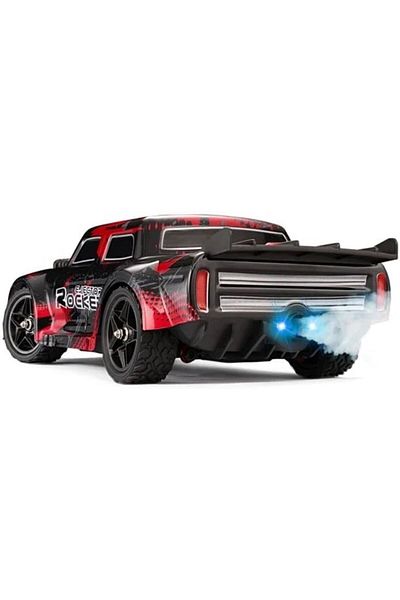 Generic RC off road drift monster truck. 4 wheel drive 1:16 scale, LED angle lights