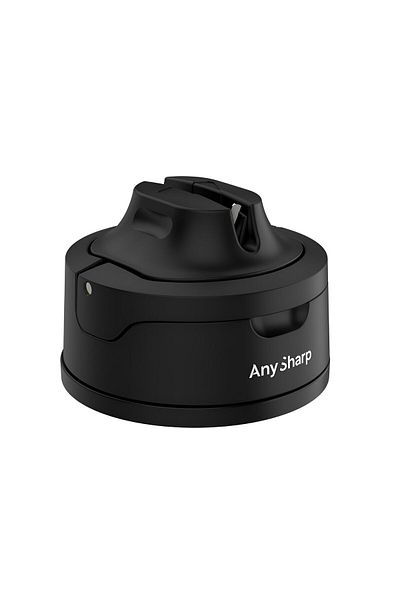 AnySharp Ascuțitor manual universal Evo, negru, Powergrip II, carbură de tungsten