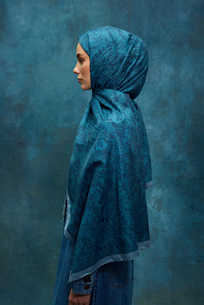 MODA Șal moale Reflection - Indigo