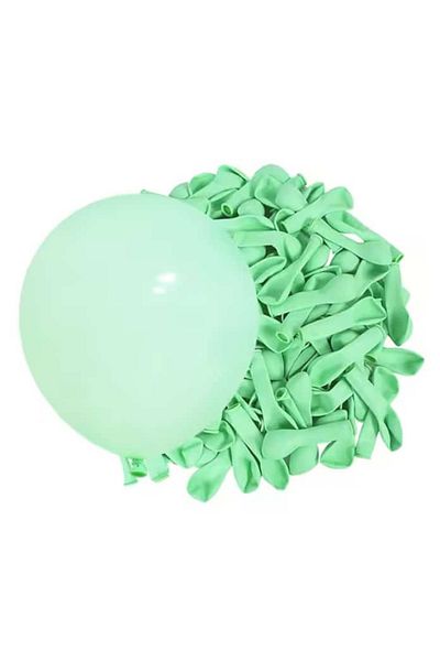 Party and Story 50 pieces, 5-inch balloon, light Tiffany color