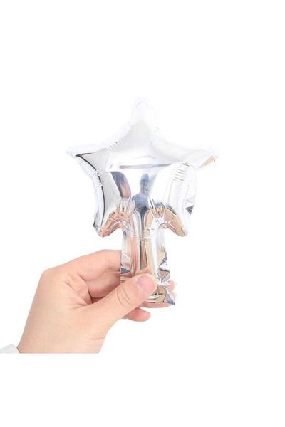 Party and Story 5 inch star shape foil balloon 3pcs