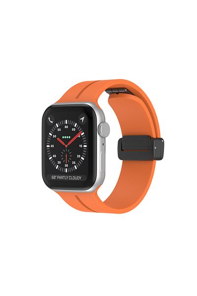 LUVLU Silicone Band Compatible With Apple Watch Ultra, Ultra 2, Se 2, 10/9/8/7/6/ - 42/44/45/49mm