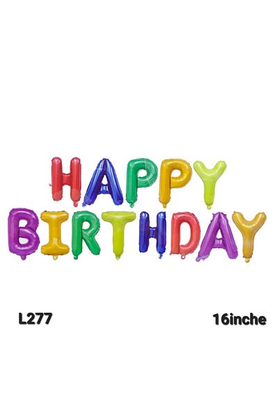 Party and Story Foil balloon (phrases) 16INCHE
