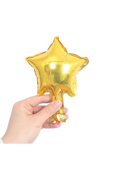 Party and Story 5 inch star shape foil balloon 3pcs