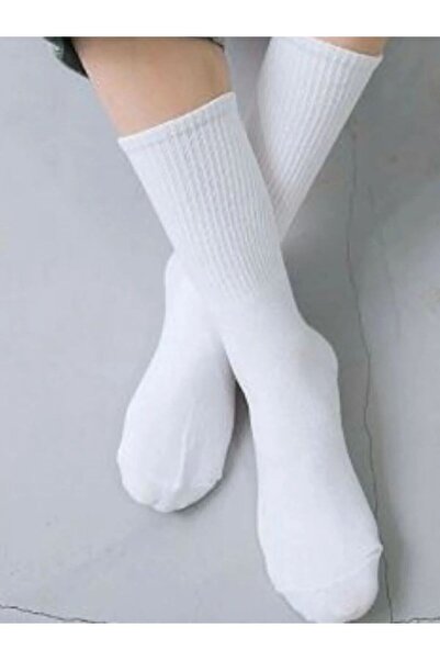 Esinti Білі довгі спортивні шкарпетки з візерунком - чоловічі та жіночі, 5 пар