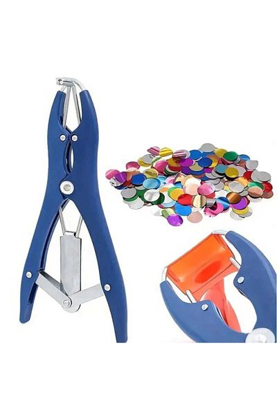 Party and Story Balloon end pliers for balloon filling with sequins and confetti