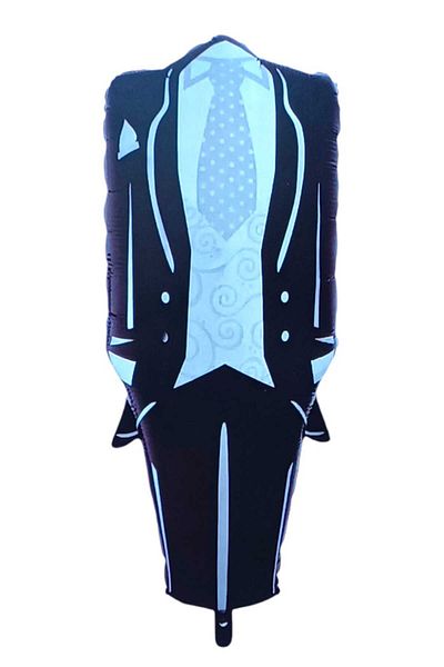 Party and Story Groom wedding foil balloon