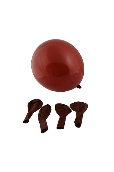 Party and Story Balloon 100 Pieces, Matte Coffee 12 Inch