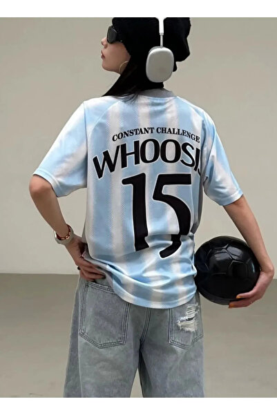 weywot Kitty Unisex Τζέρσεϊ Μπλε Τζέρσεϊ