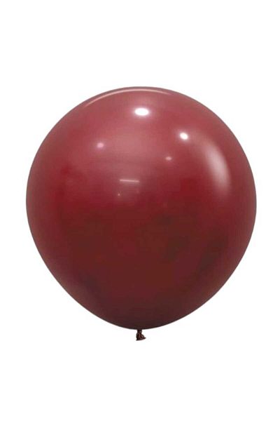 Party and Story Giant 36 inch dark red balloon