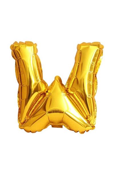 Party and Story Foil letter balloon, size 42 inches, gold color, 110 cm