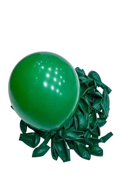 Party and Story 50 pieces of 12-inch latex balloons, royal green