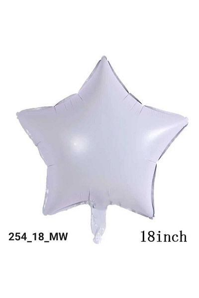 Party and Story 18 inch star-shaped colorful foil balloon