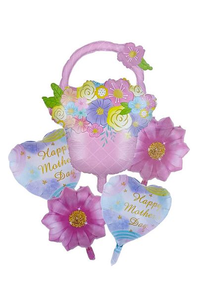 Party and Story Mother's Day five-piece foil balloon set