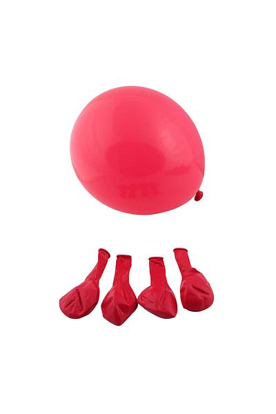 Party and Story Red Balloons Pack of 100 12 inch balloons