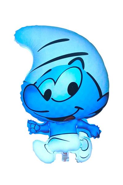 Party and Story Smurf-shaped helium balloon