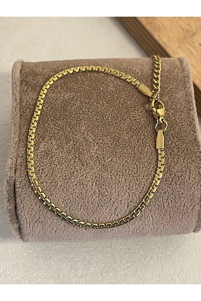Rupen Kraft 316 L Surgical Steel Gold Model Gold Color Stainless Tarnish Steel Bracelet