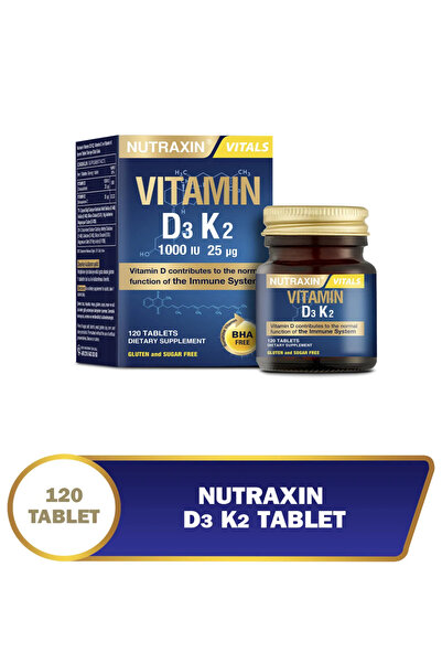 Nutraxin Vitamin D3 K2 120 Tablet