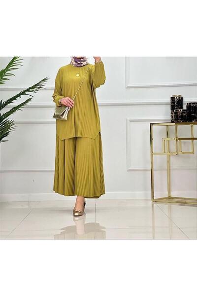 MODA 4150 Bisiklet Yaka Piliseli Ela Takım