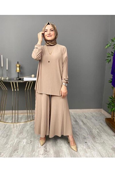 MODA 4150 Bisiklet Yaka Piliseli Ela Takım