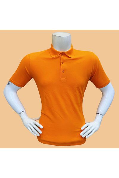 GÖMLEK GALERİSİ Men's 100% Cotton Regular Cut Polo Neck Summer T-Shirt