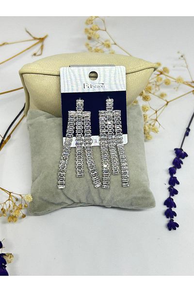 ısıkkonya Stainless Stylish Earrings Suitable for Daily Use [Allergy-Free Product]