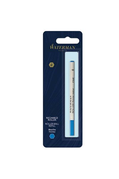Waterman Roller Pen Refill Fine Blue Single Bls