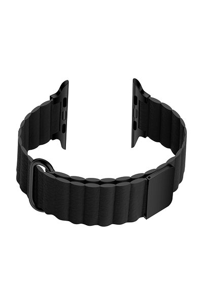 LUVLU Curea din piele pentru Apple Watch Ultra, Ultra 2, din seria 10 la seria 1 - 42-44-45-49MM, închidere magnetică