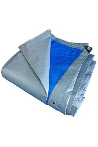 Venus Dsh Prelata Cu Inele 180 G/Mp, 5X8 M, Argintiu-Albastru