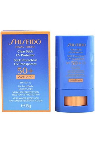 Shiseido Transparent Skin Stick for UV Protection by Shiseido, 15g, SPF 50, 15.0ml