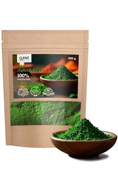 clenz CLEN 1Z00% Natural And Pure Green Reznah - 500g