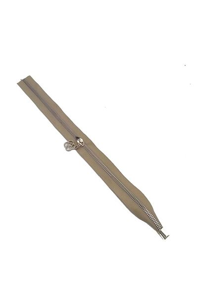 Nusrat Bilişim Accesoriu pentru geanta metalica argintie bej de 45 cm