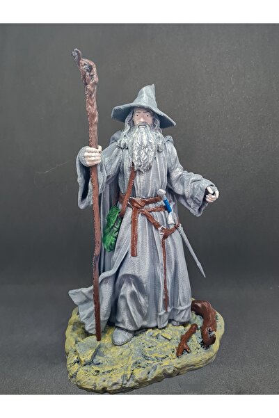 eselya Eselya3d Gandalf Figür, Yüzüklerin Efendisi Gandalf Heykel, Gri Gandal...