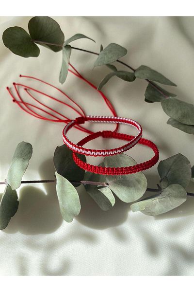 sabiha aksesuar Fan Rope Bracelet 2 Piece Combination