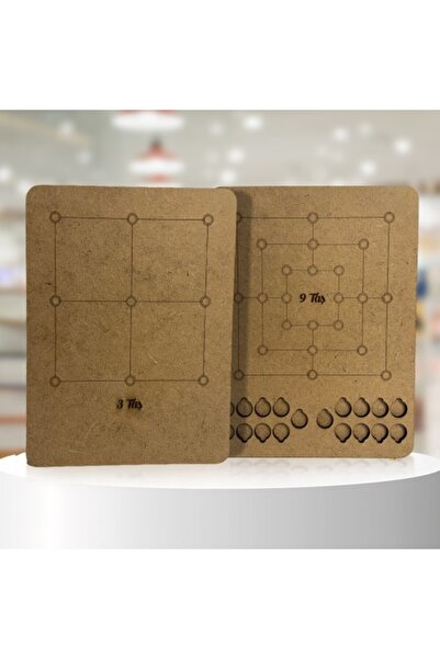 Moon Beavers لعبة تعليمية خشبية مع 3 و 9 أحجار