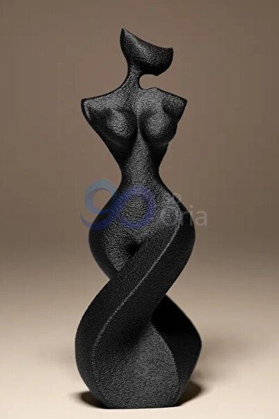 3DOria Kadın Figürü Dekoratif Obje & Bİblo, Özel Tasarım Art 15 CM