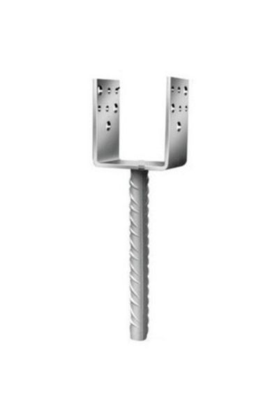 Venus Dsh "U" Type Support Shoe With Foot For Wood 121X100X60X4 Mm / 16X200 Mm (J-Csb-121)