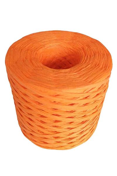 Nusrat Bilişim New Imported Raffia Rope Orange Bag Accessory