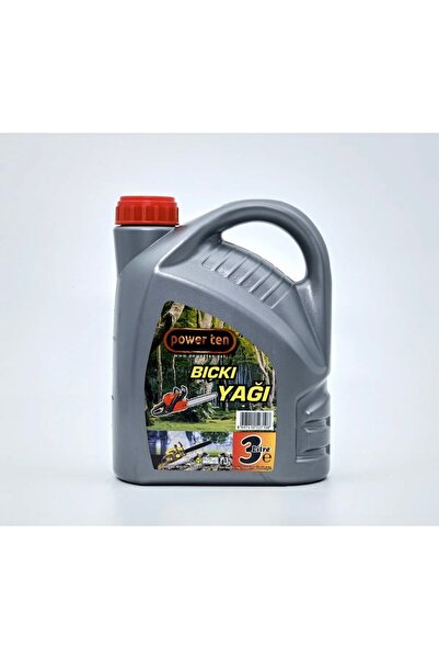 Powerten Bıçkı Zincir Testere Yağı 3 Litre