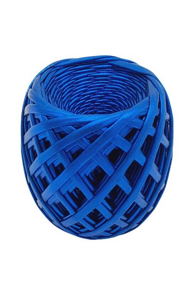Nusrat Bilişim Accesoriu pentru geantă de frânghie metalizată bleumarin strălucitor - Yarnia