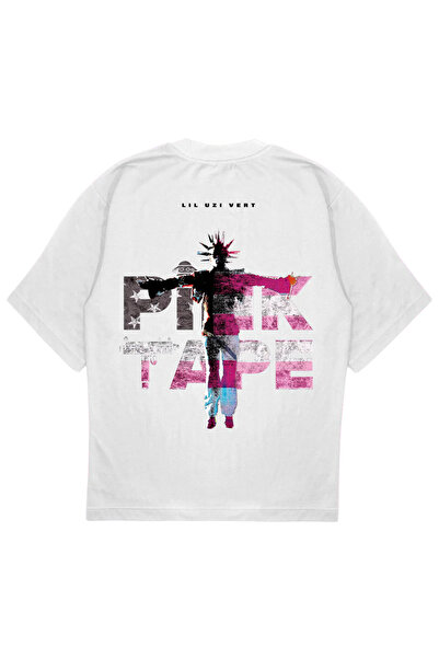 SVART WEAR PINK TAPE tricou supradimensionat